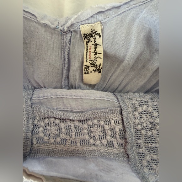 FREE PEOPLE TIERED AND TRUE ROMPER mini dress - Picture 5 of 5